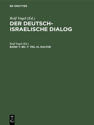 cover image of Bd. 7